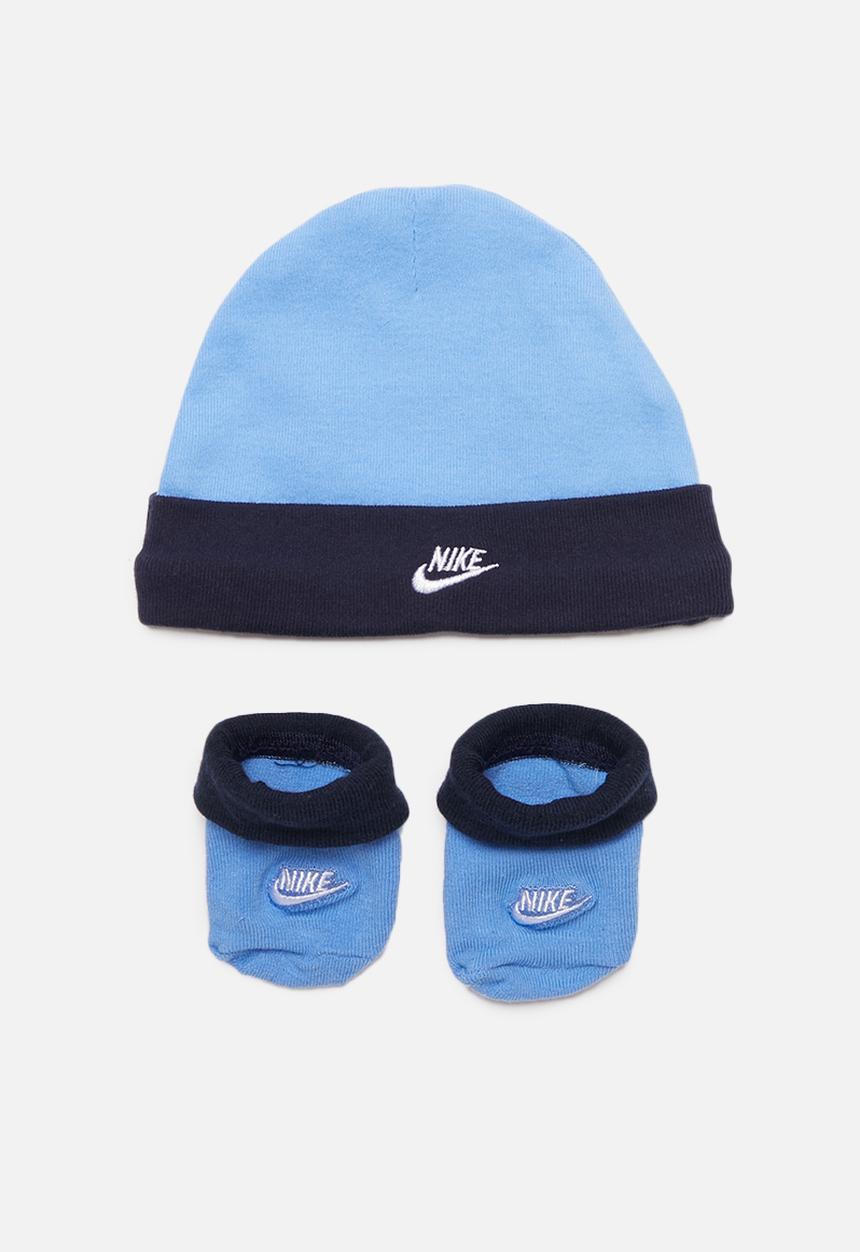 Nike - Nhn futura blanket bodysuit and hat - blue