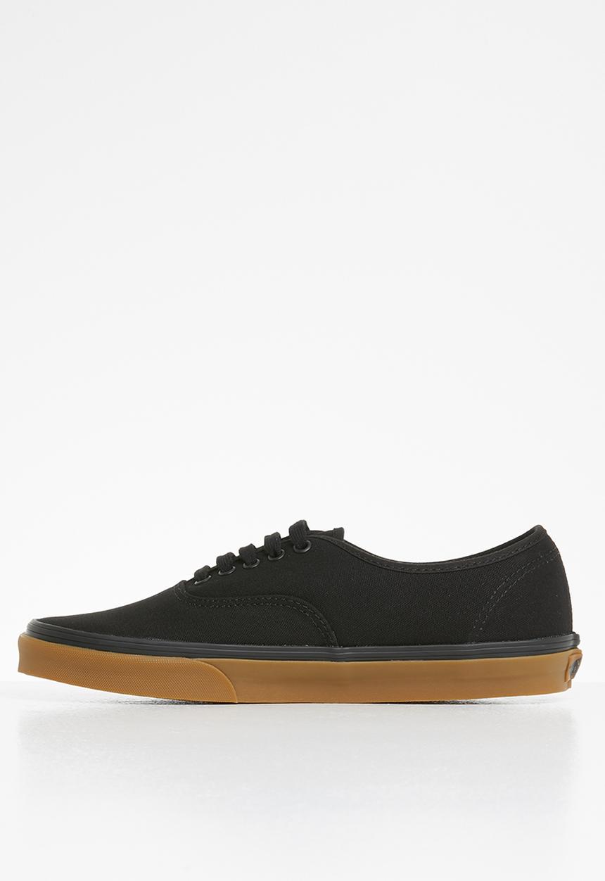 Vans - Authentic - black/gum
