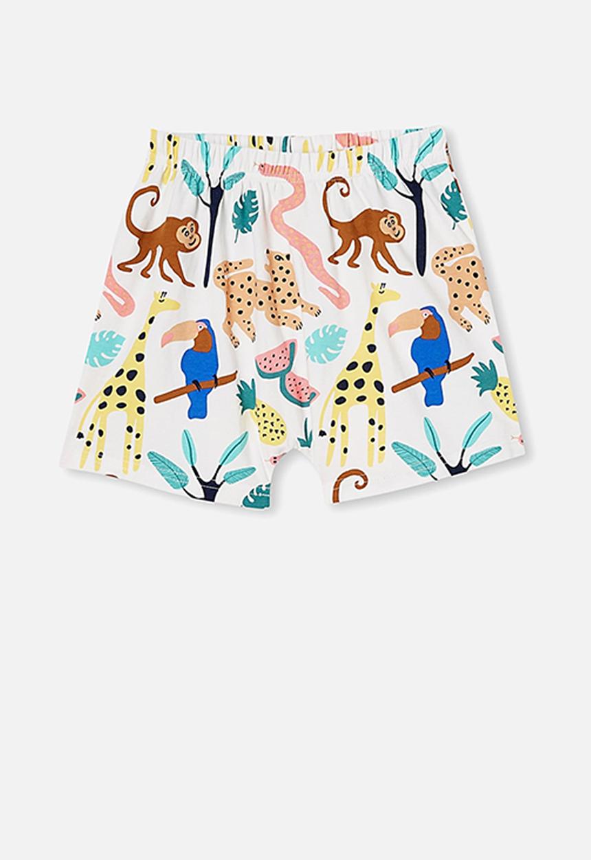 Cotton On - Harpa short sleeve pj set - vanilla