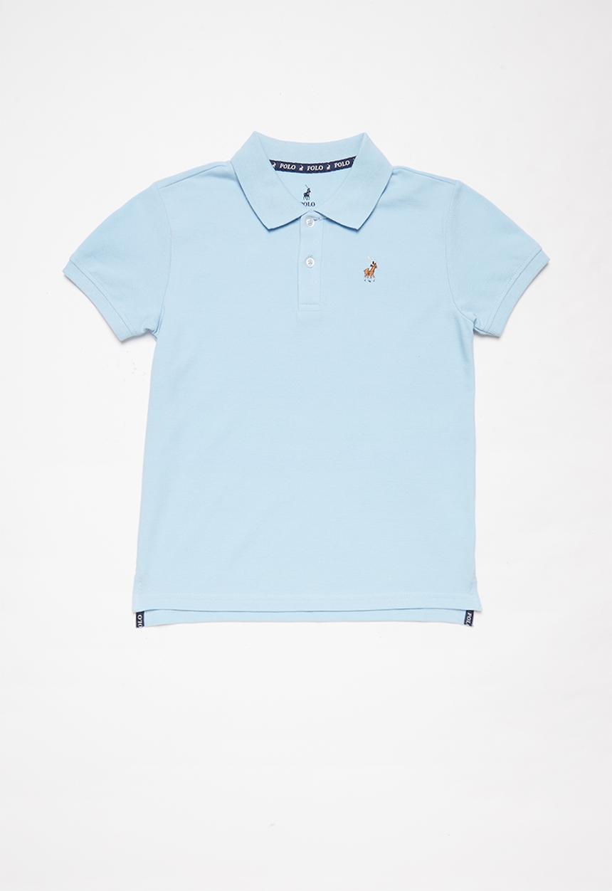 POLO - Boys Austin short sleeve golfer - light blue