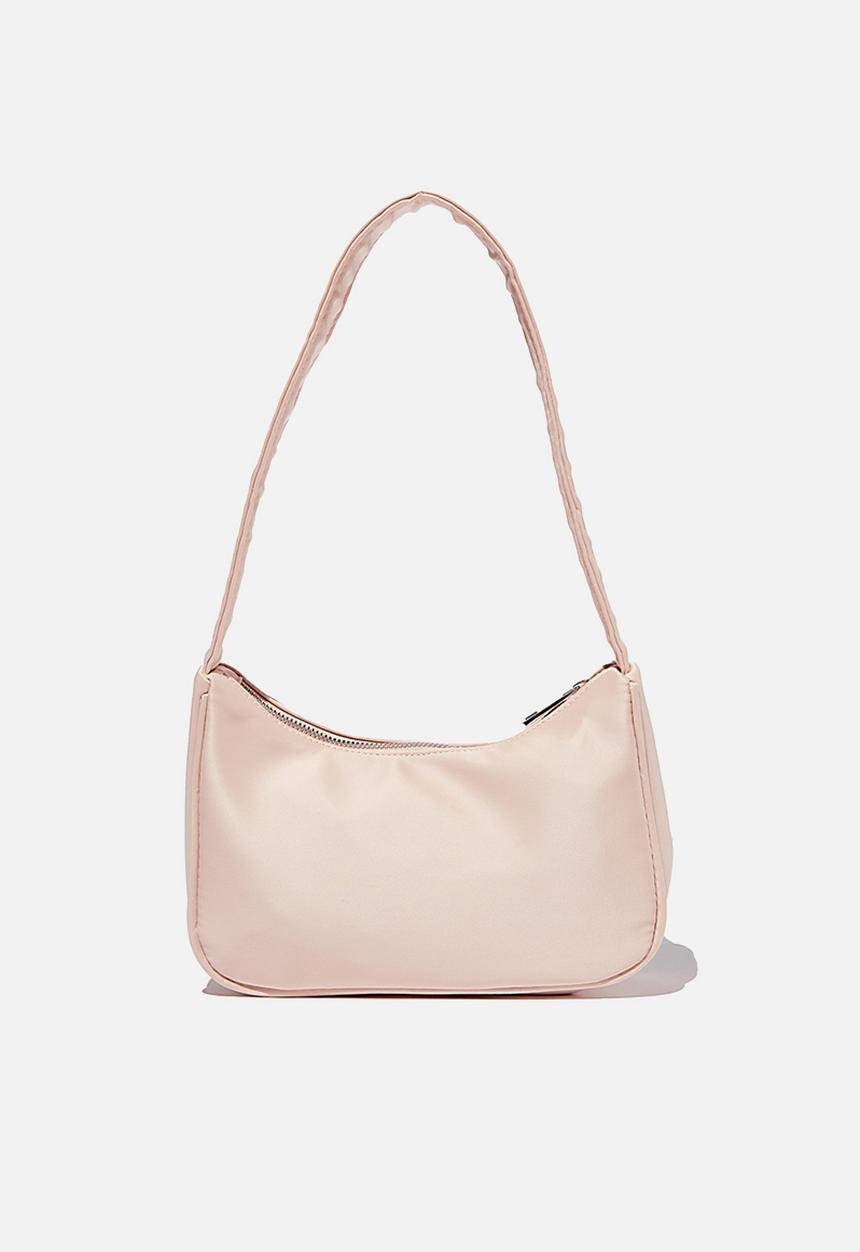 Rubi - Nylon underarm bag - neutral