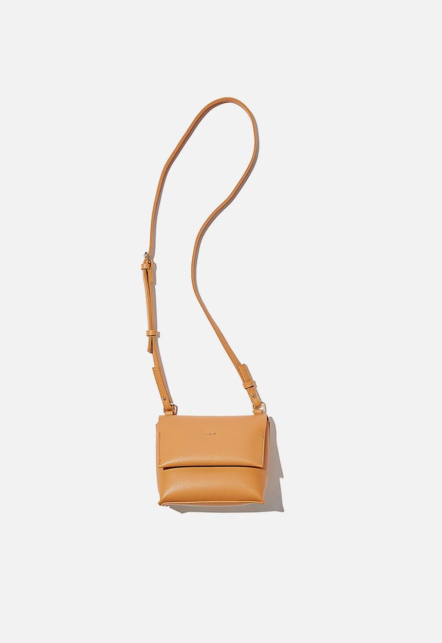 Rubi - Whit cross body bag - tan