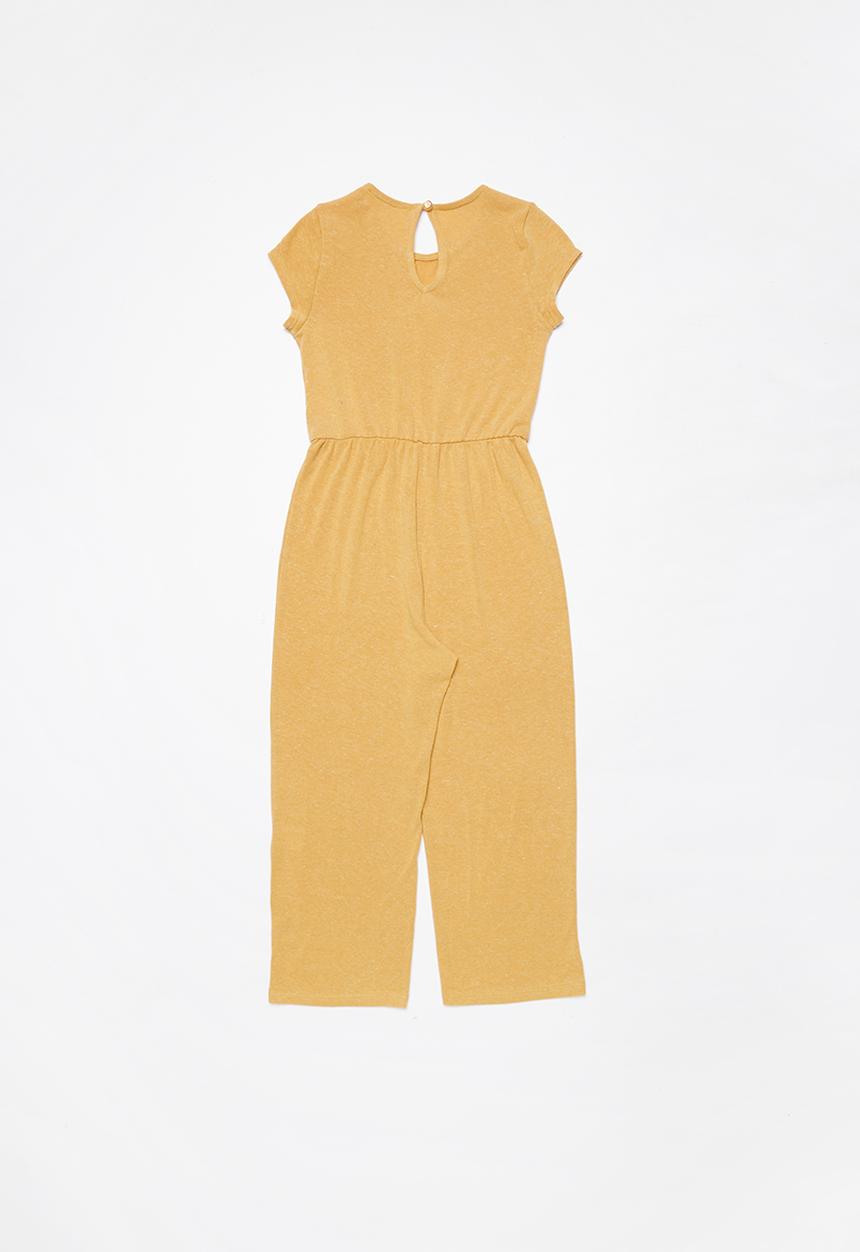 Superbalist - Rib jumpsuit - mustard