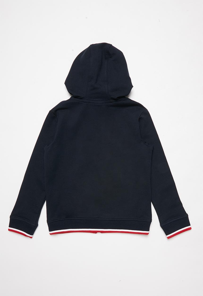 POLO - Skylar zip through hoodie - navy