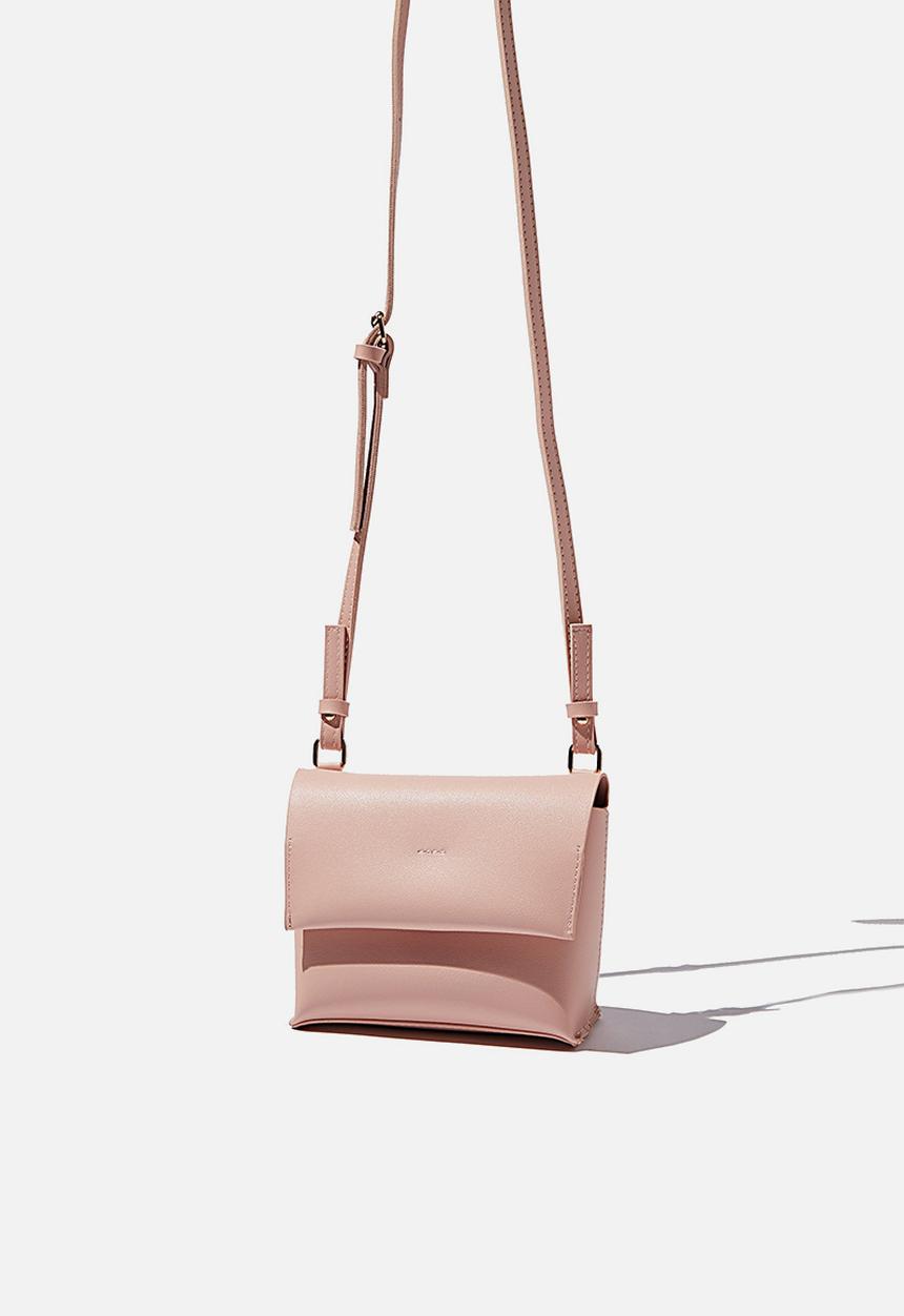 Rubi - Whit cross body bag - dusty rose