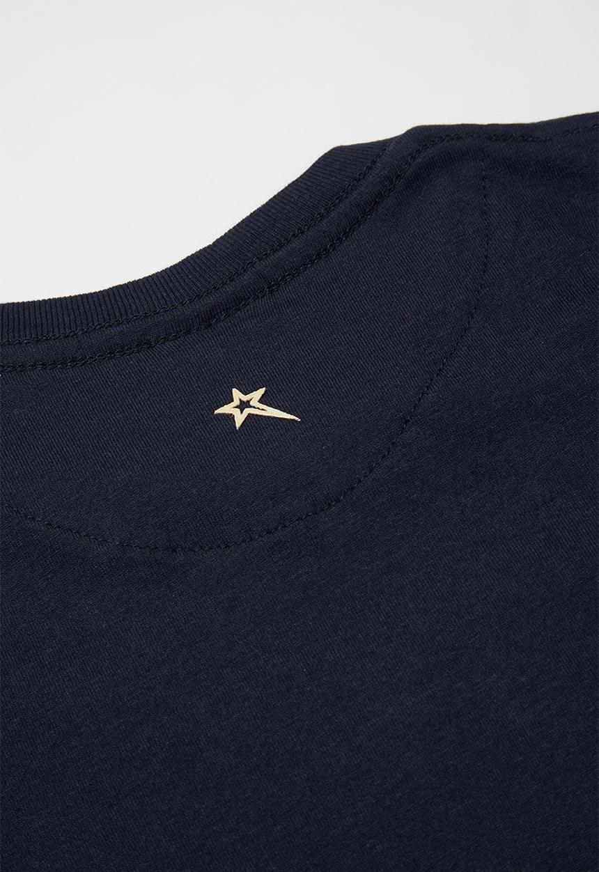 SOVIET - Boys logo tee - navy