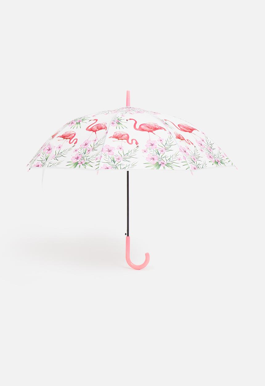 Cool Kids - Dome flamingo 8 panel umbrella - multi