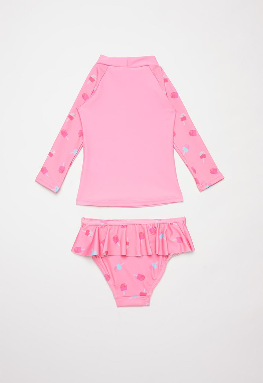 Pop Candy - Ice-cream two piece swimsuit - pink