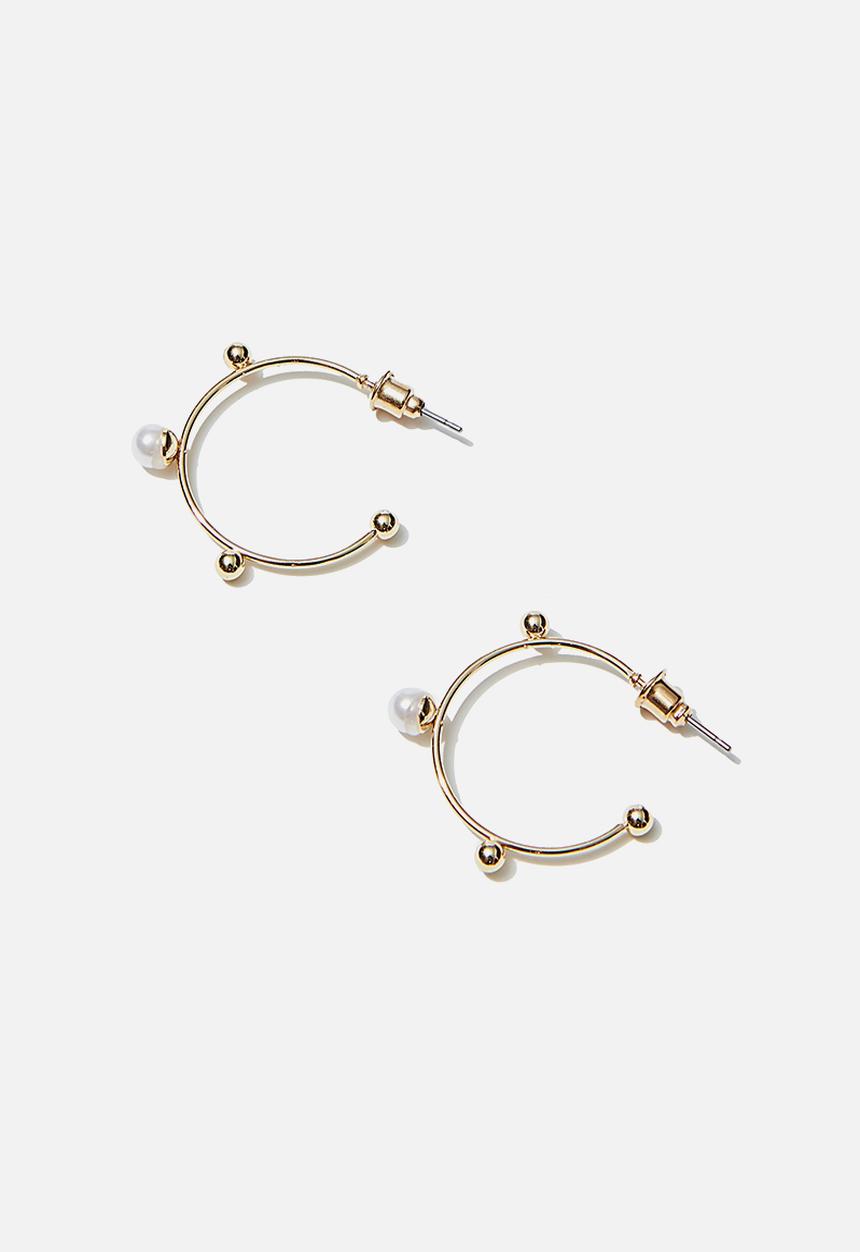 Rubi - Luxe layers medium oslo hoop - gold