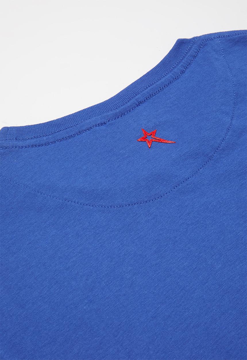 SOVIET - Boys logo tee - blue