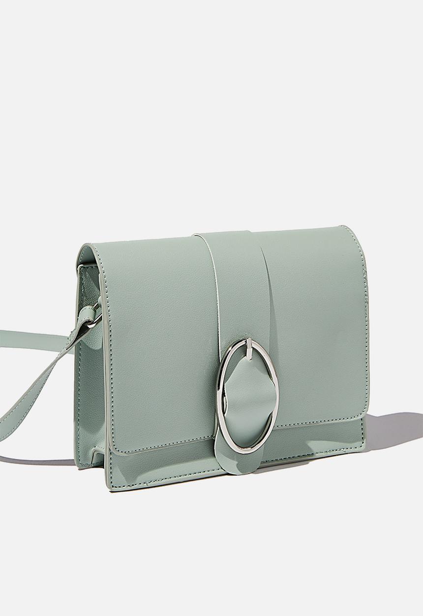 Rubi - Buckle cross body bag - lush green