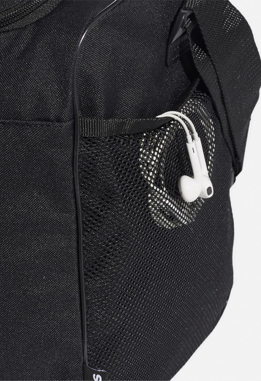 adidas Performance - Three stripes medium duffle - black & white