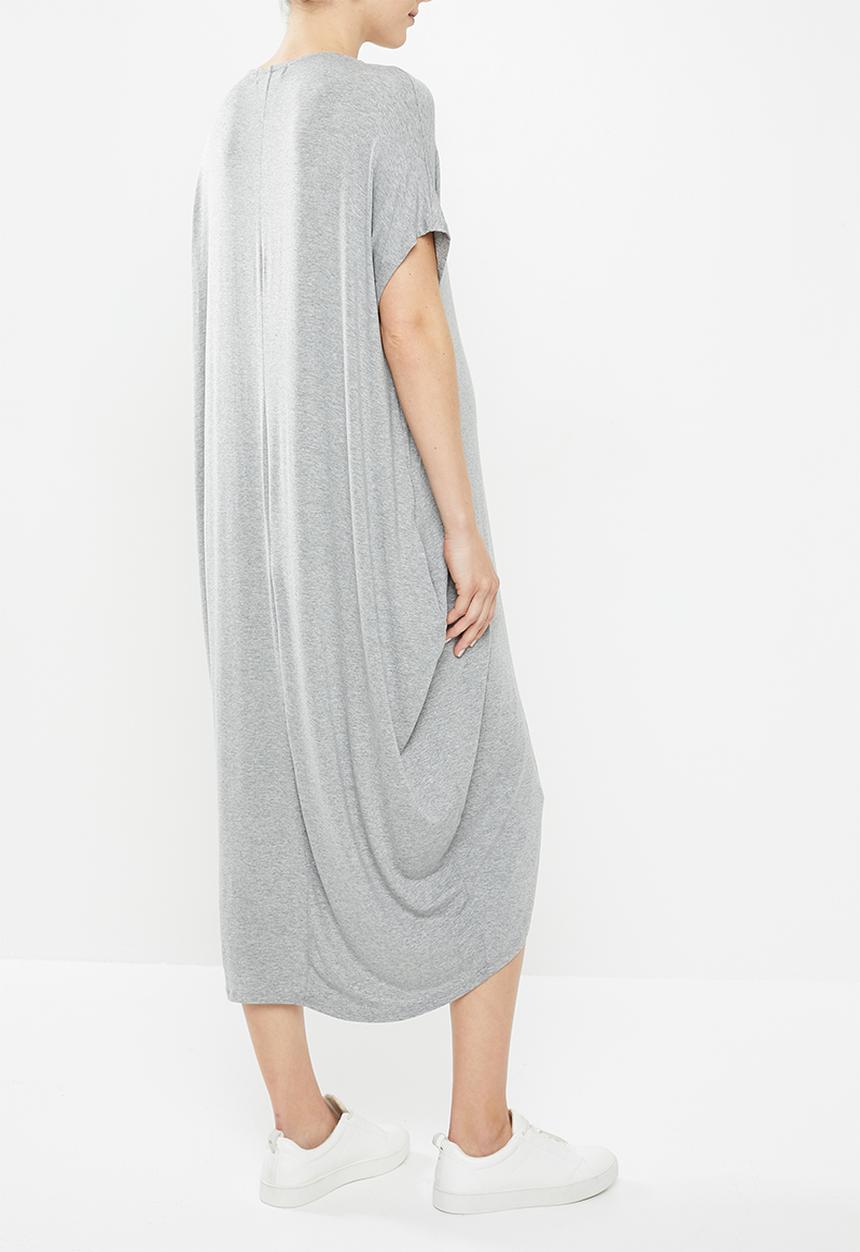 Superbalist - Maternity grown on sleeve cacoon dress - grey 