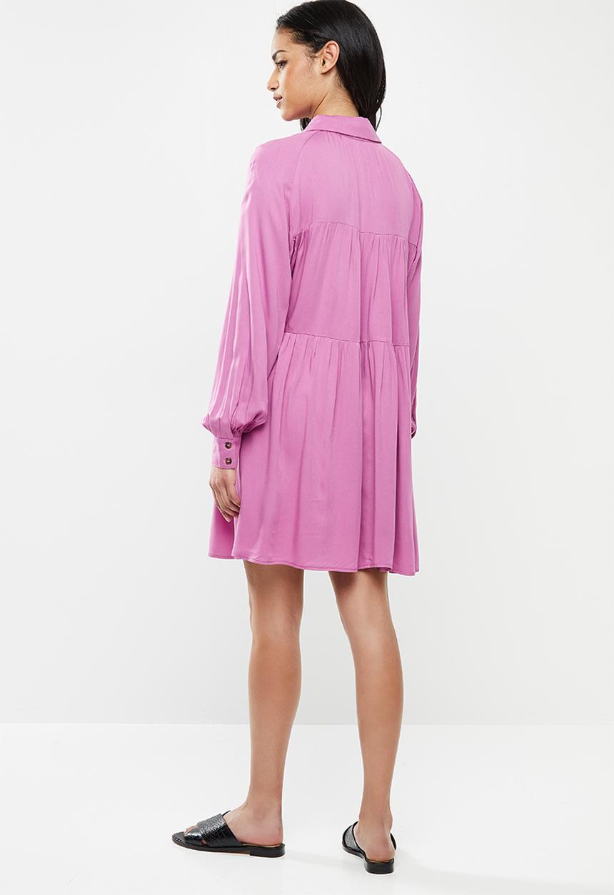 Glamorous - Long sleeve dress - orchid