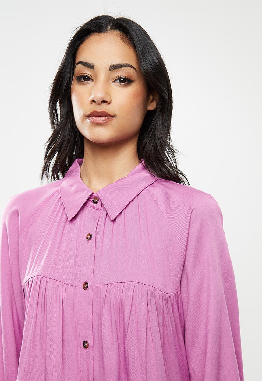 Glamorous - Long sleeve dress - orchid