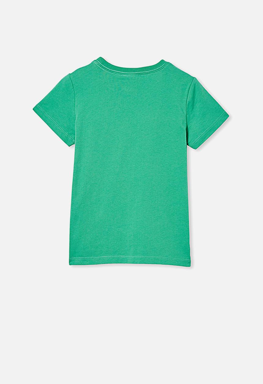 Cotton On - Short sleeve license1 tee - green