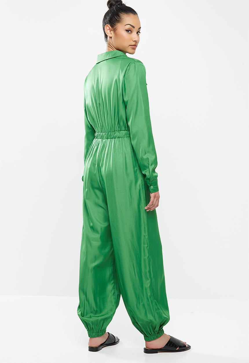 Glamorous - Petite relaxed jumpsuit - green