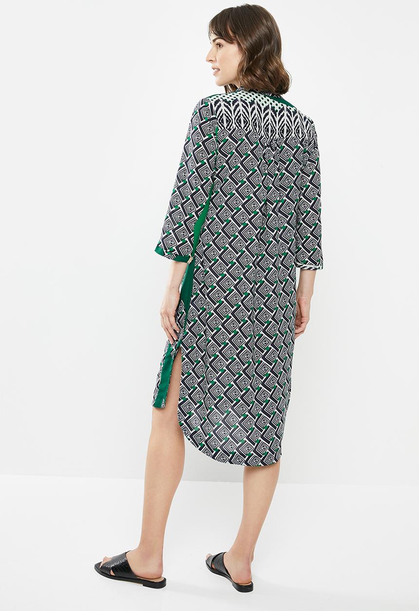 AMANDA LAIRD CHERRY - Lungro kafta - green