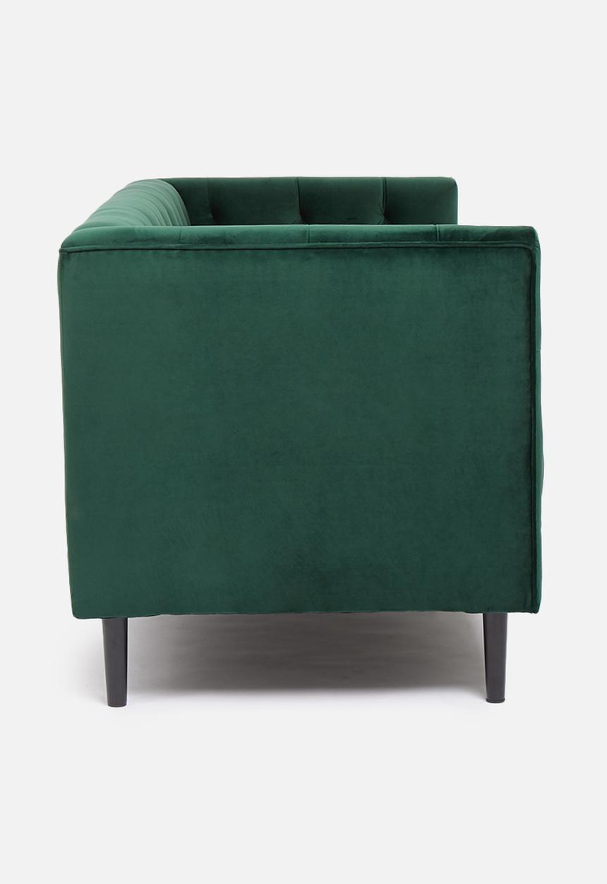 Sixth Floor - Penelope 3 seater - emerald green
