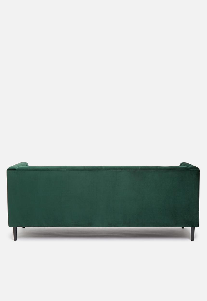 Sixth Floor - Penelope 3 seater - emerald green