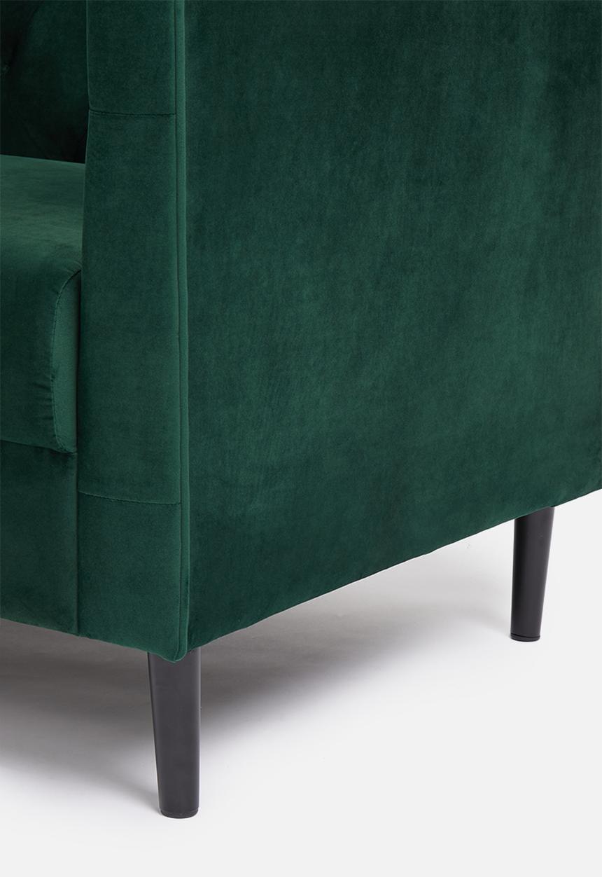 Sixth Floor - Penelope 3 seater - emerald green