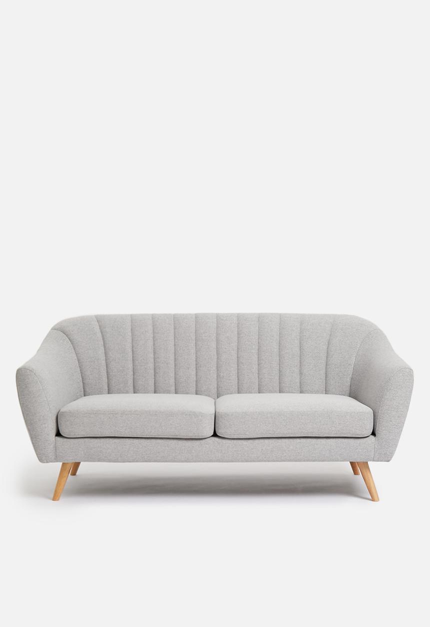 Sixth Floor - Dahlia 3 seater - grey