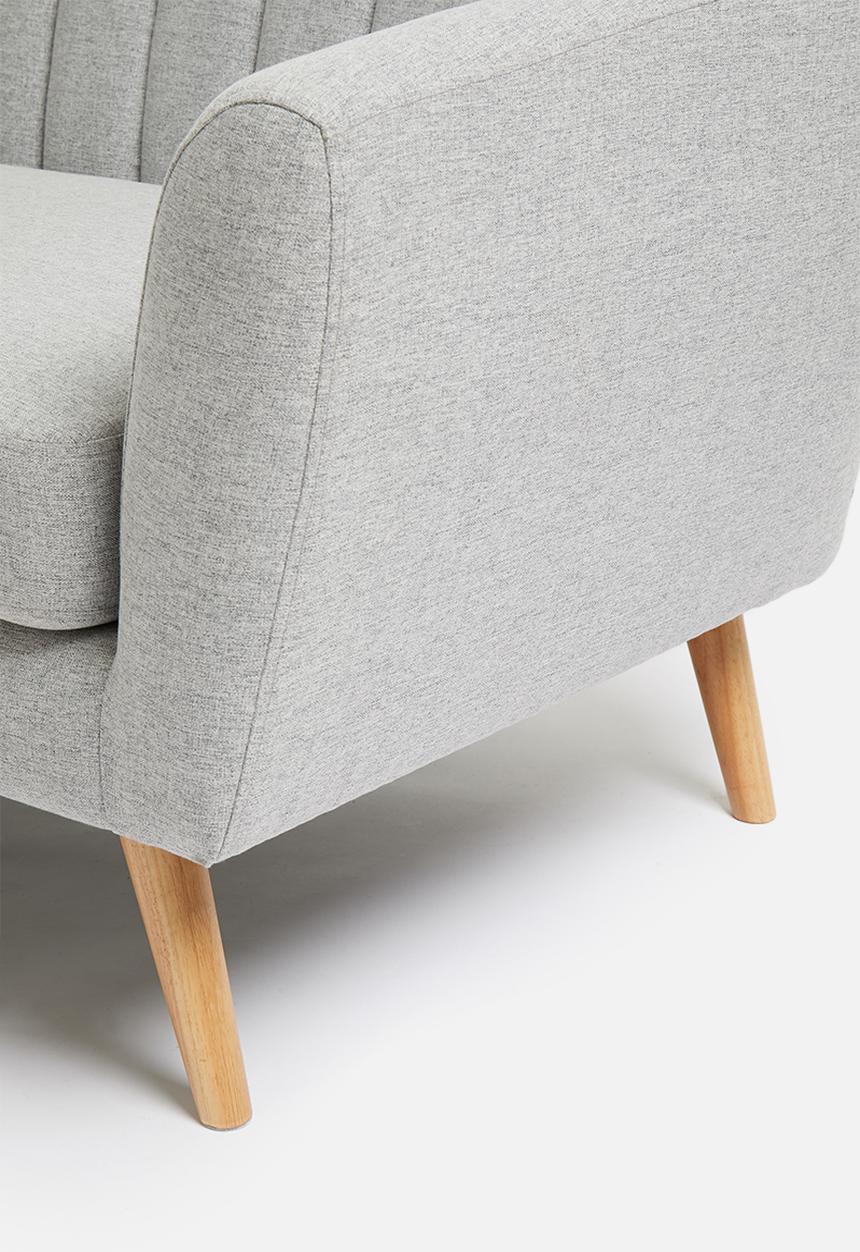 Sixth Floor - Dahlia 3 seater - grey