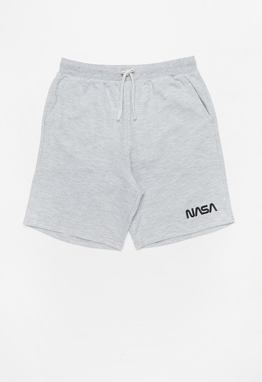 Superbalist - Nasa fleece shorts - grey 
