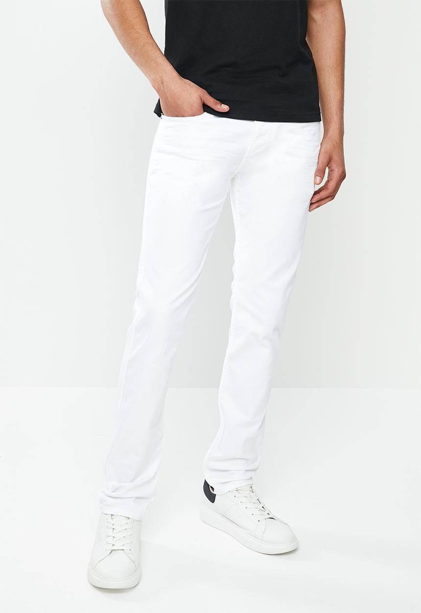 Replay - Slim anbass white denim  - white