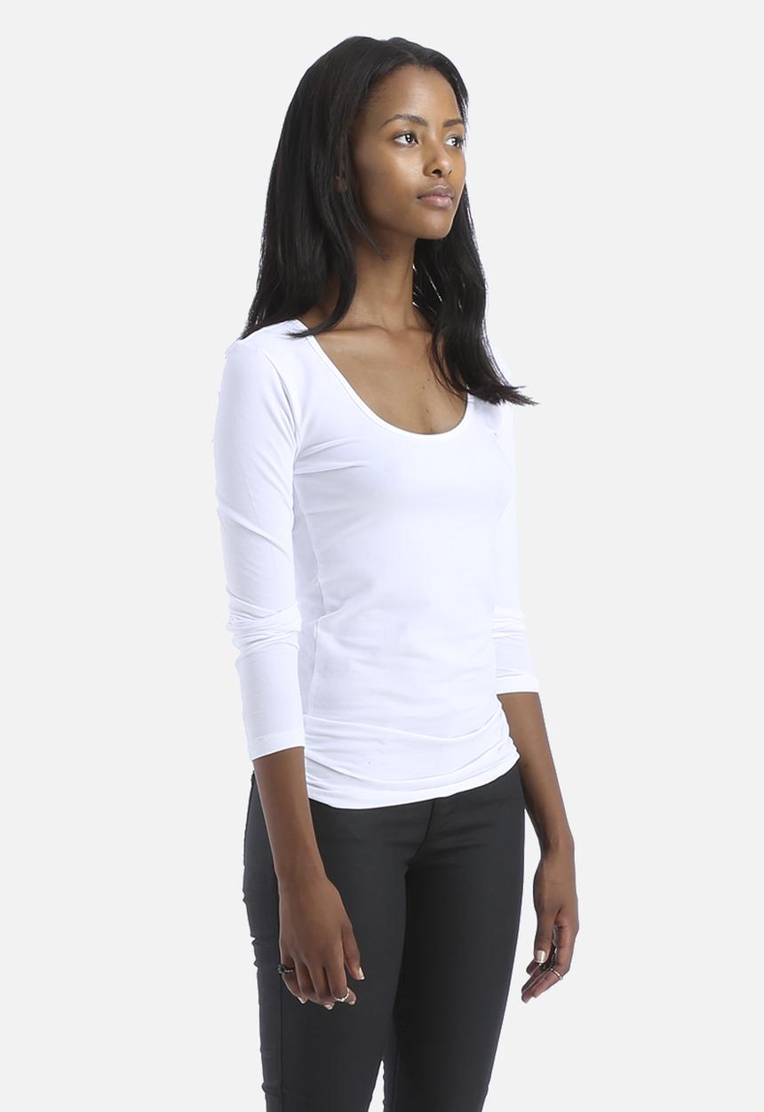 ONLY - Live Love Long O-neck Top
