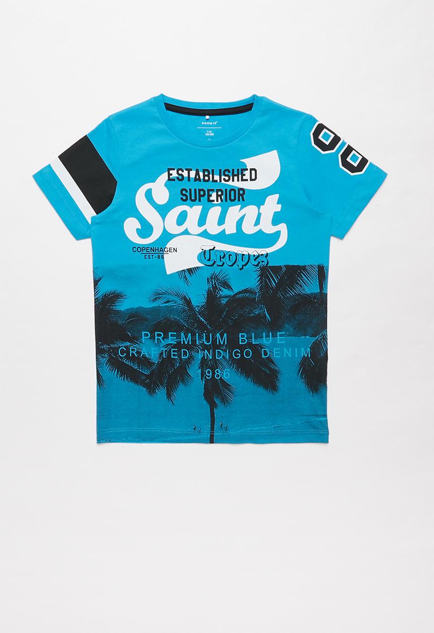 Name It - Fauzt short sleeve top - blue 