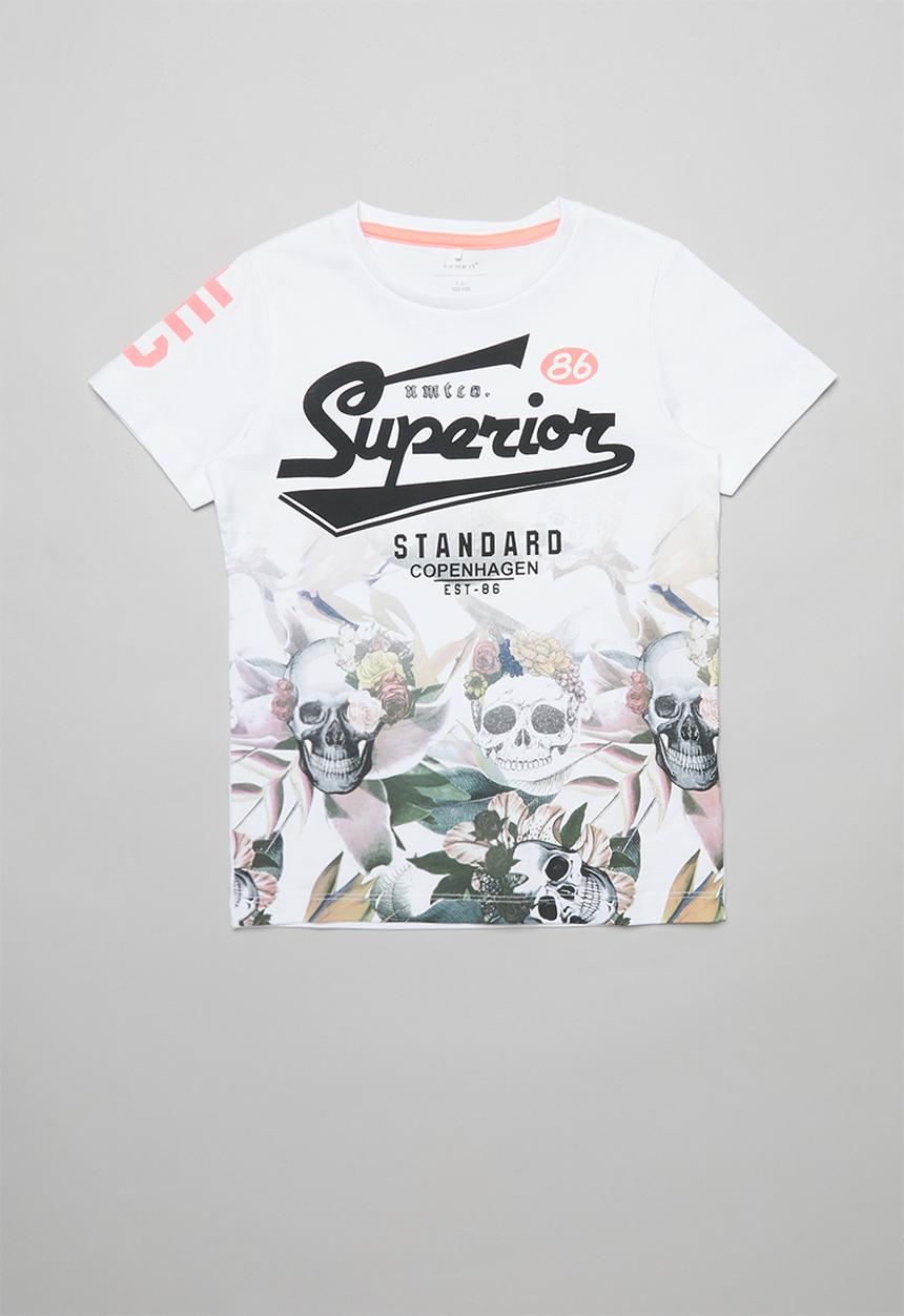 Name It - Fauzt short sleeve top - white
