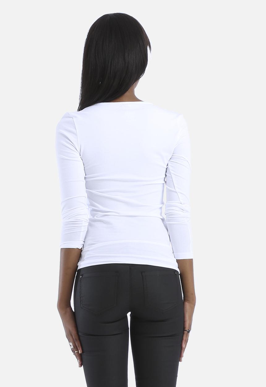 ONLY - Live Love Long O-neck Top