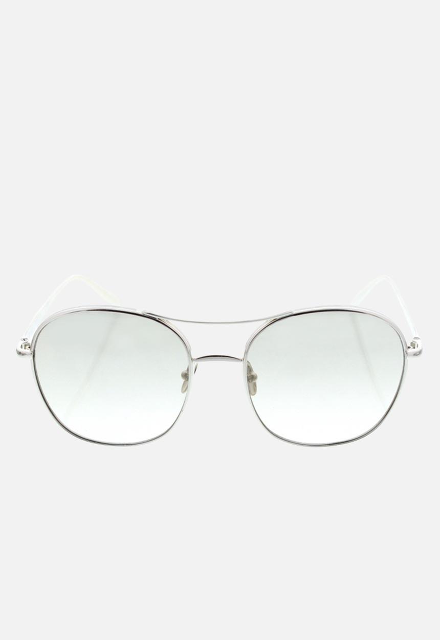 Chloe - Chloe round sunglasses - gold / brown