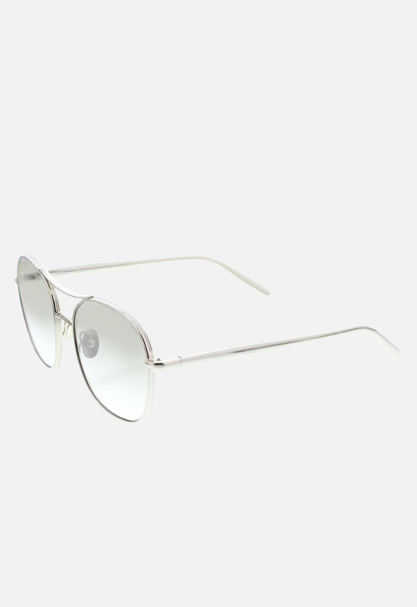 Chloe - Chloe round sunglasses - gold / brown