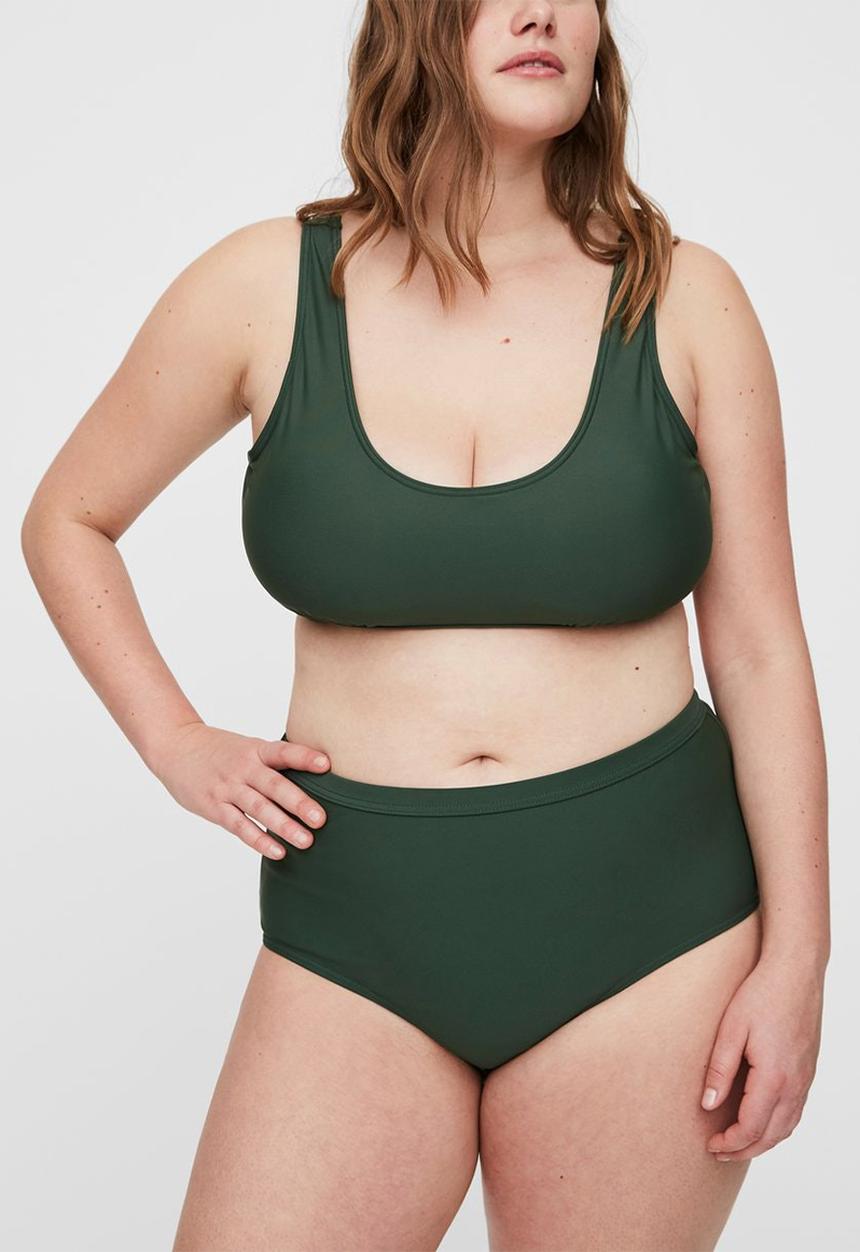 Vero Moda - Jules highwaisted bikini bottom - green