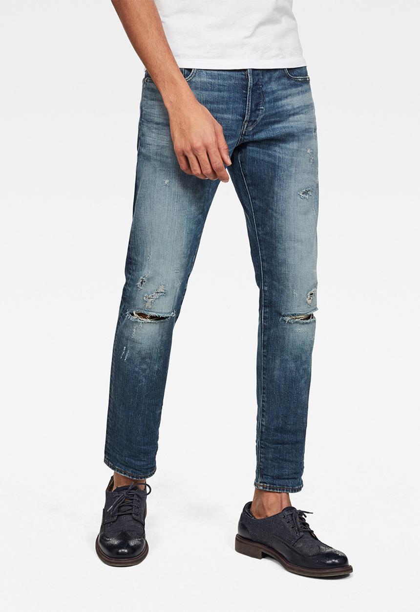G-STAR - 3301 slim c-kir stretch denim - blue