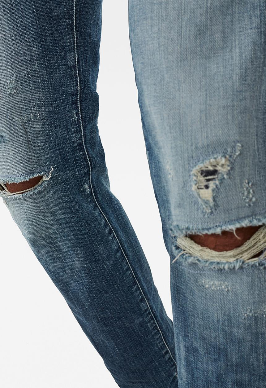 G-STAR - 3301 slim c-kir stretch denim - blue