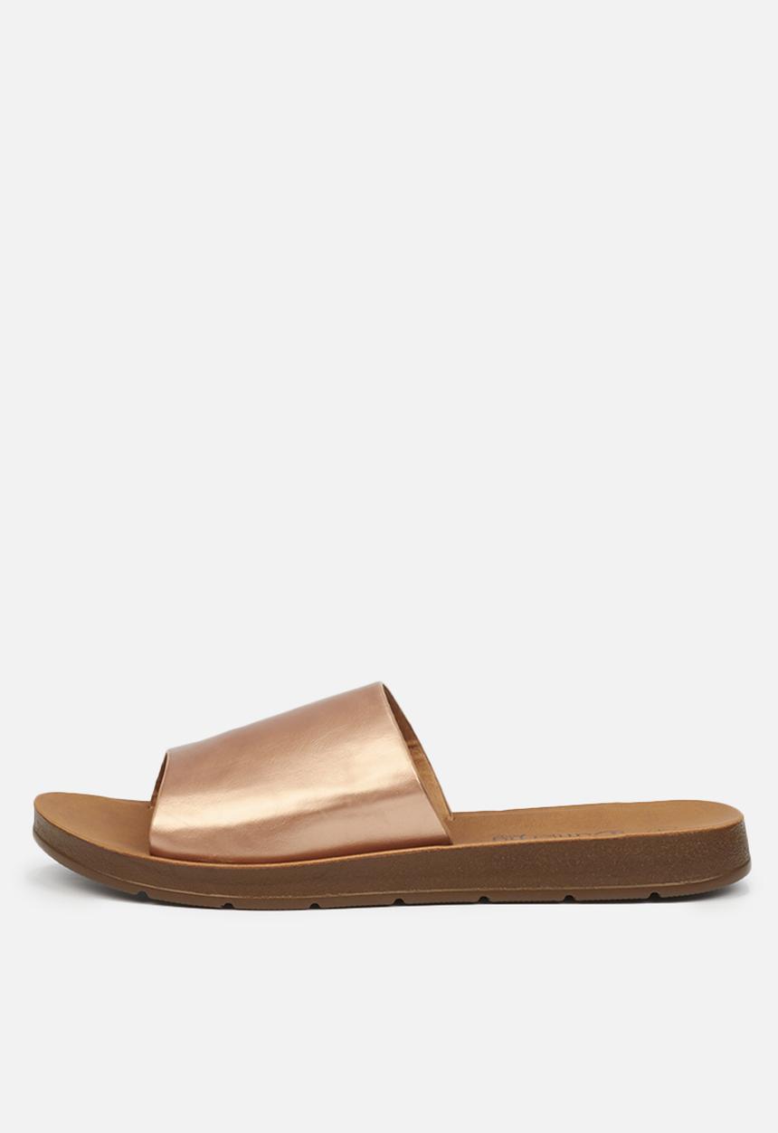 Butterfly Feet - Zina3 slide - bronze