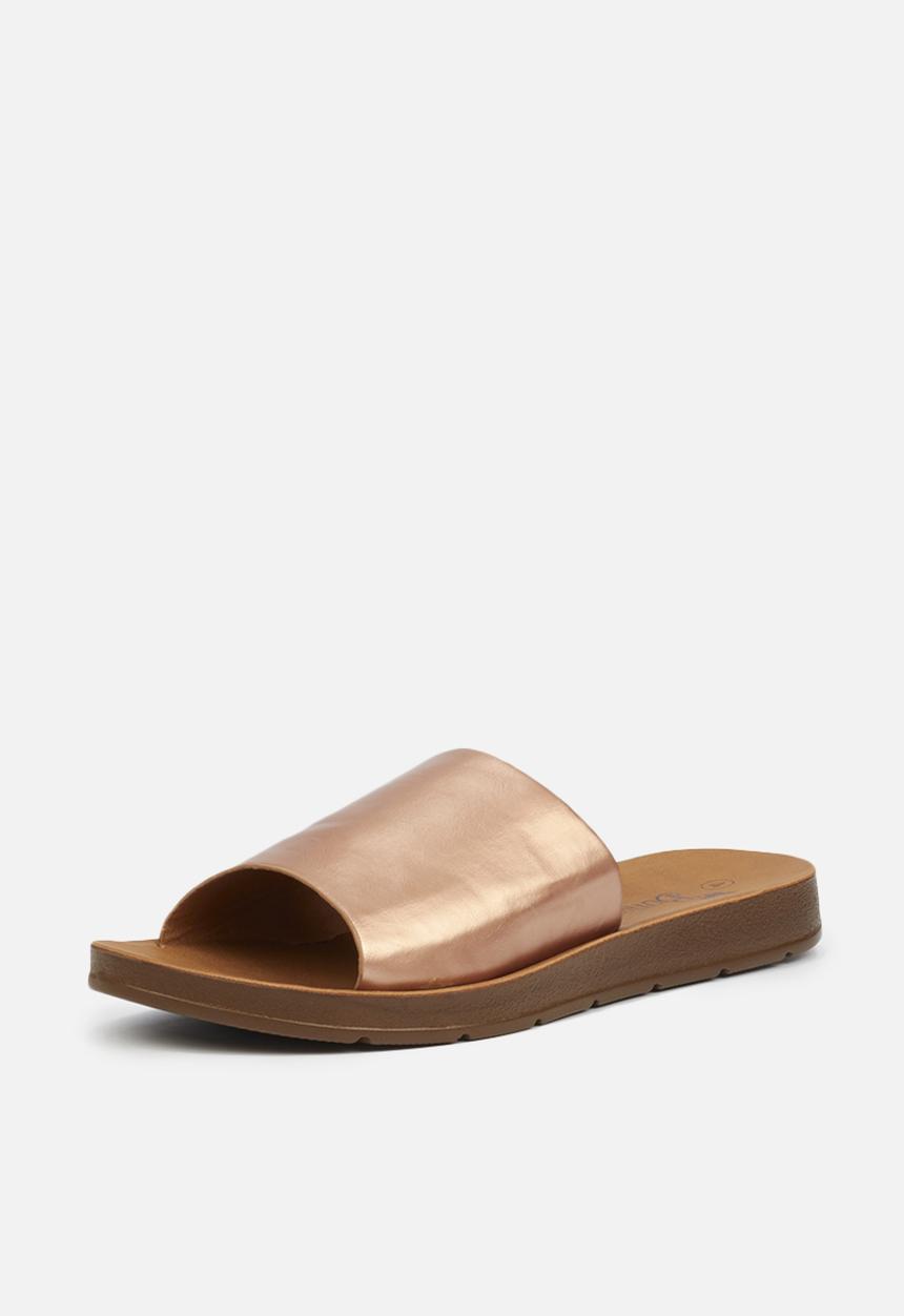 Butterfly Feet - Zina3 slide - bronze