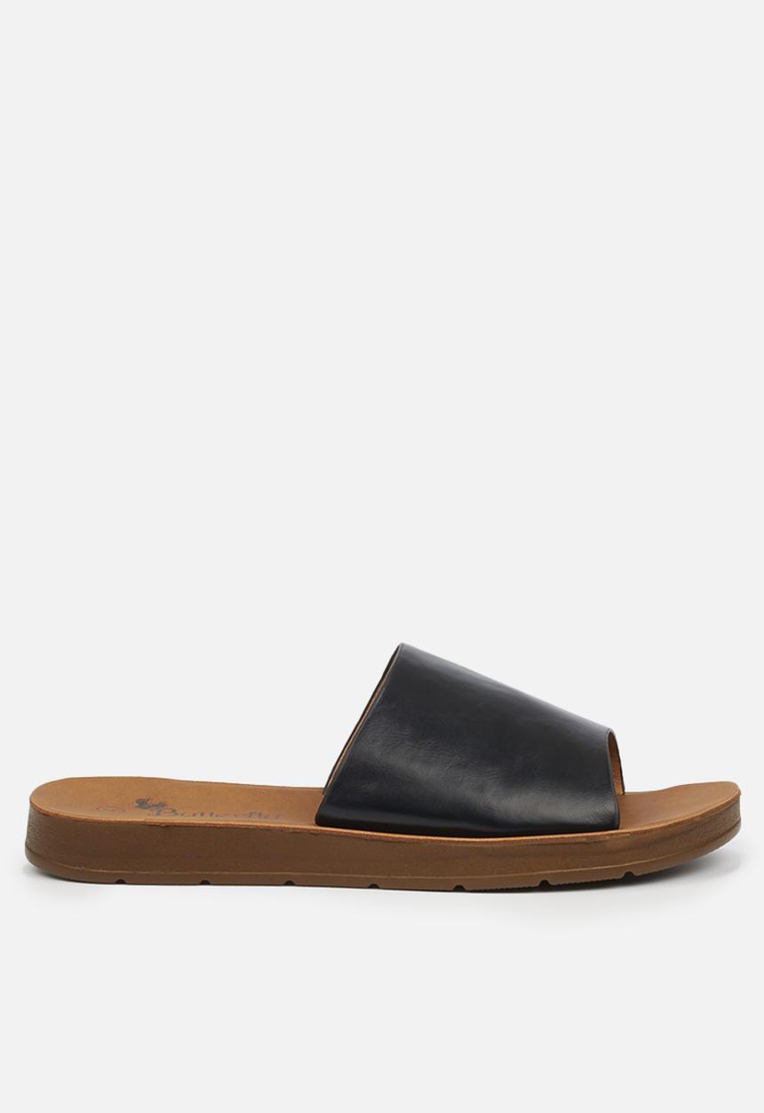 Butterfly Feet - Zina3 slide - black