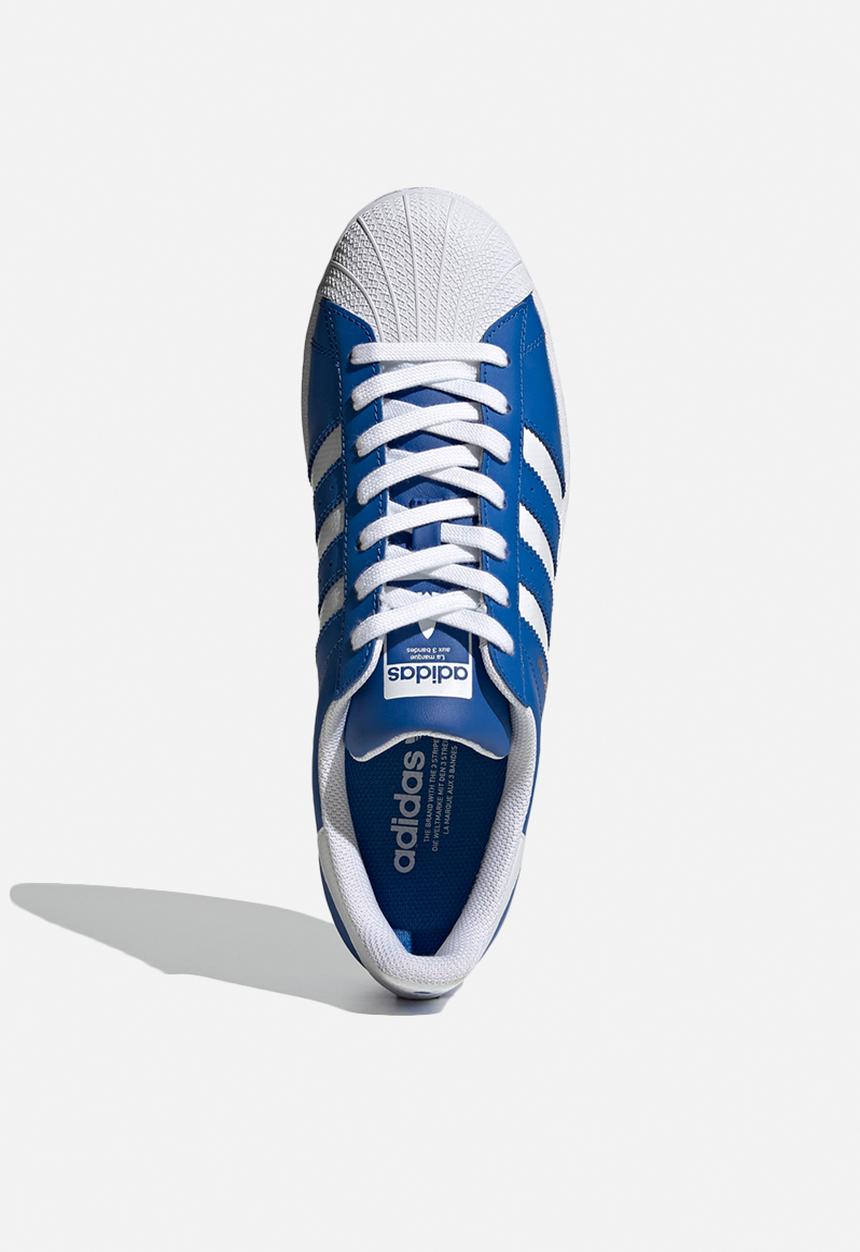 adidas Originals - Superstar - blue/ftwr white/gold met.