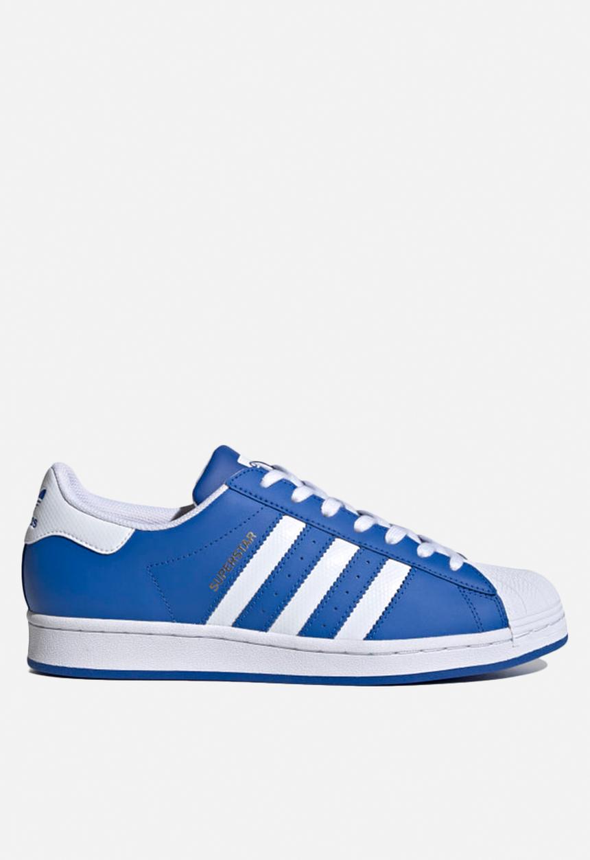 adidas Originals - Superstar - blue/ftwr white/gold met.
