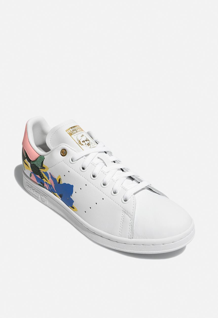adidas Originals - Stan smith w - ftwr white/glory pink/gold met.