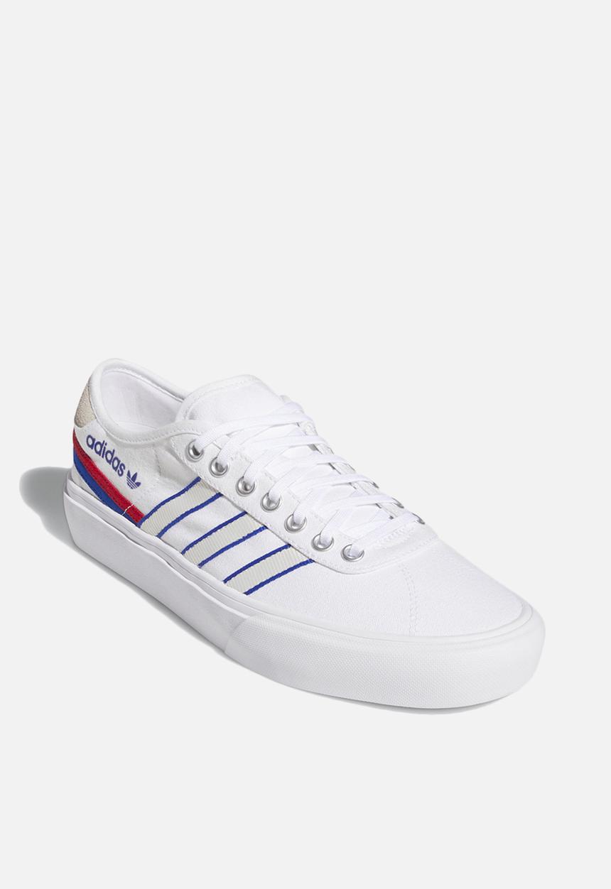 adidas Originals - Delpala - ftwr white/scarlet/team royal blue