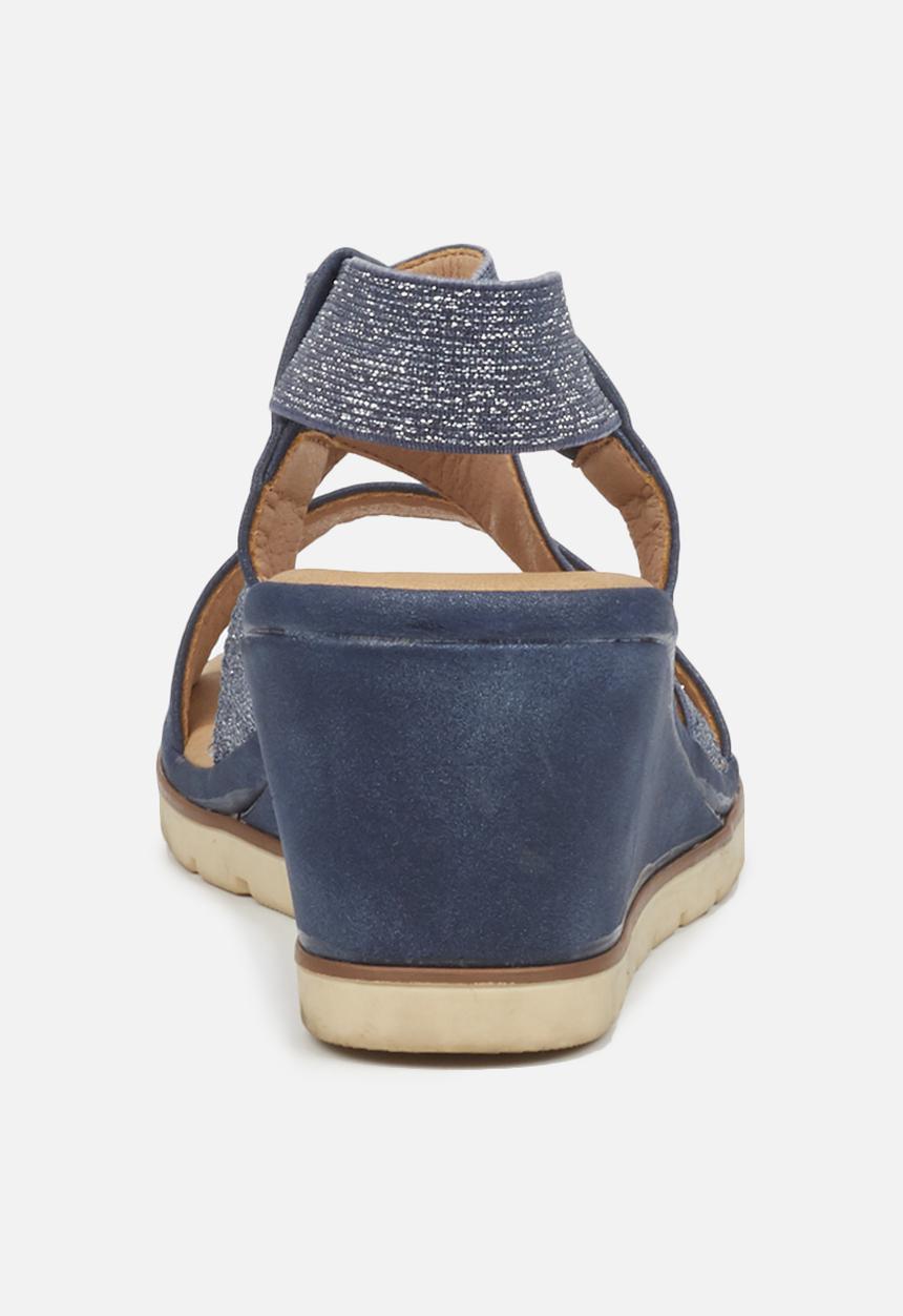Butterfly Feet - Yasheel wedge - navy