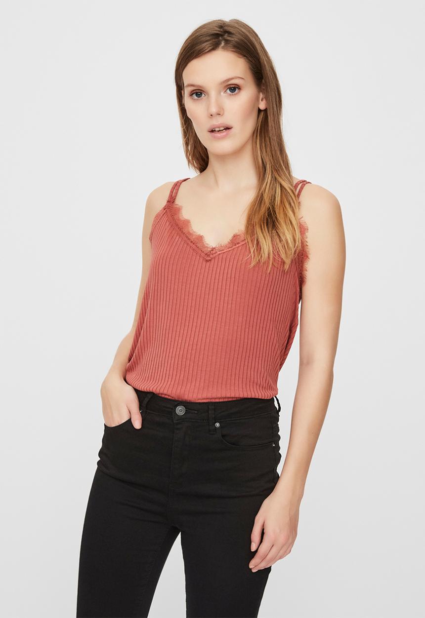 Vero Moda - Judy top - red