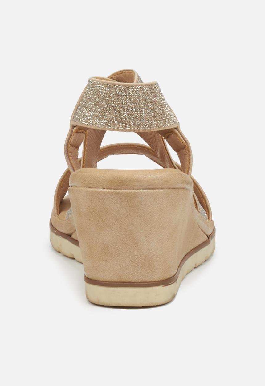 Butterfly Feet - Yasheel wedge - beige