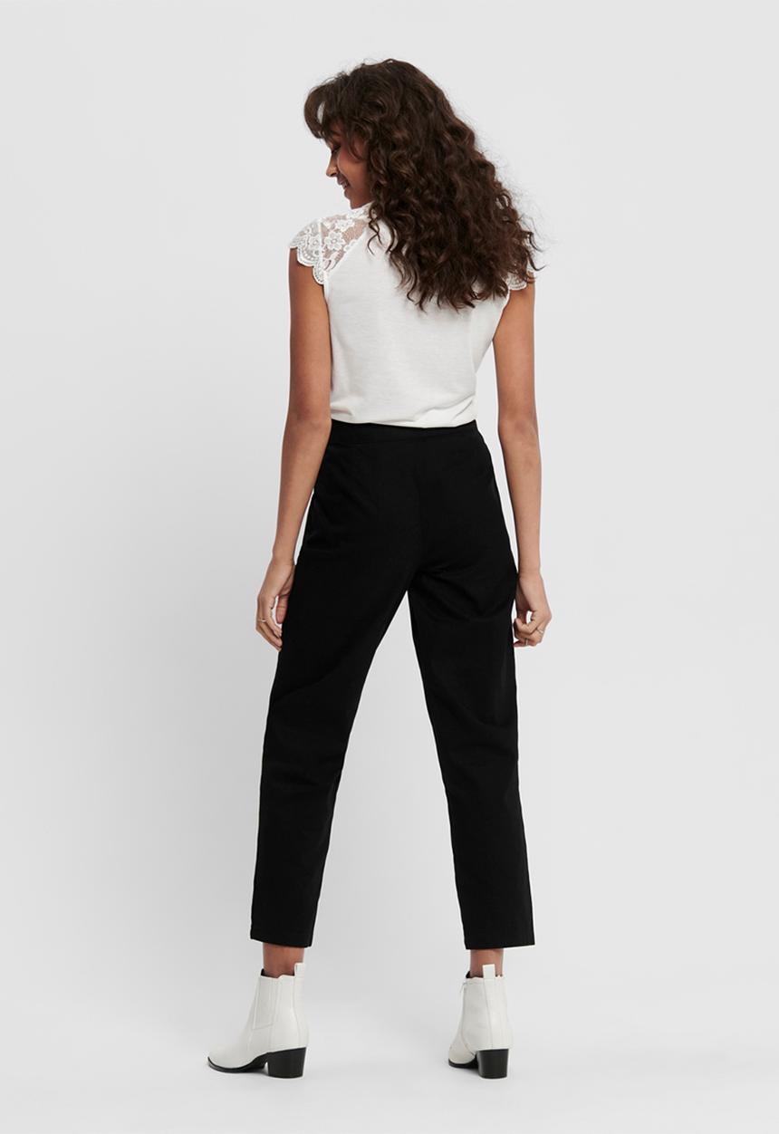 Jacqueline de Yong - Pacey velcro belt pants - black