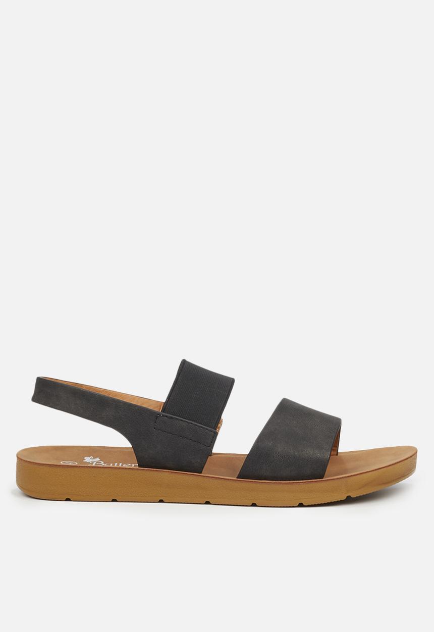 Butterfly Feet - Shounice sandal - black
